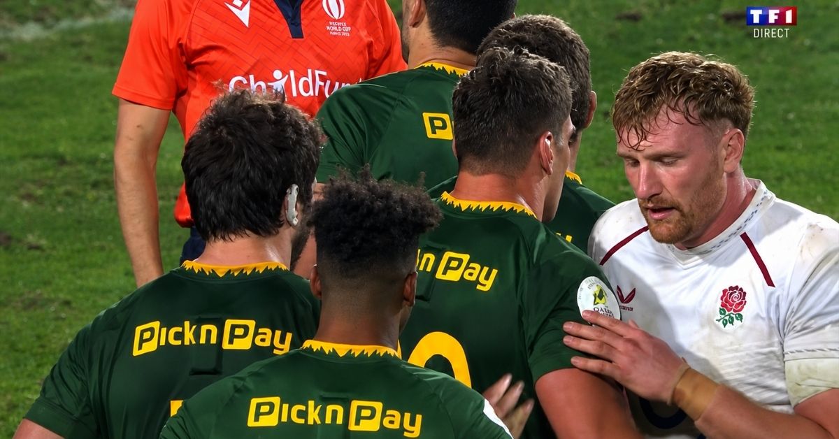 Les Sud-Africains ont parfaitement lancé leur campagne dans ce nouveau Championnat des Nations face aux Anglais. Screenshot: TF1