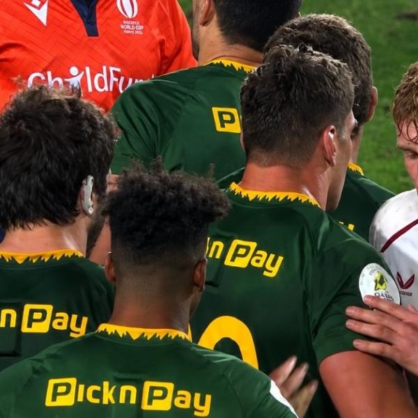 INTERNATIONAL. Sans Kolisi ni Etzebeth, les Springboks écrasent l'Angleterre et frappent très fort d'entrée