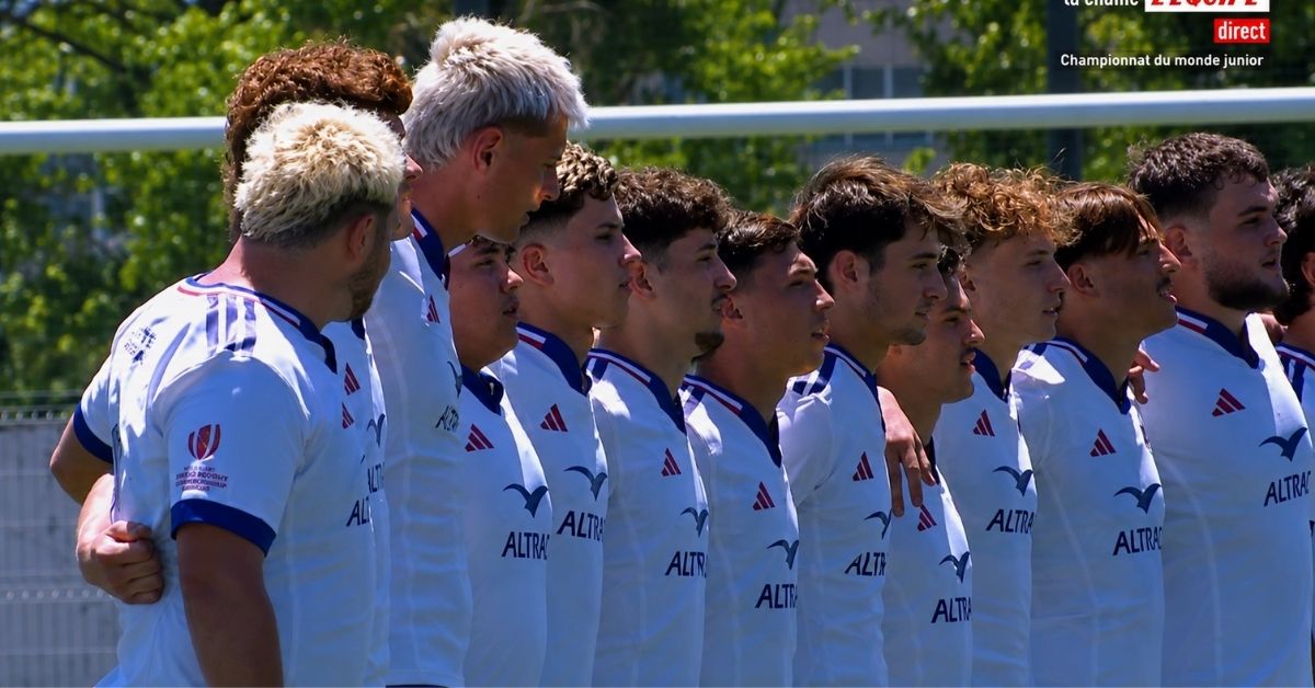 Objectif première place du groupe pour les Bleuets face aux Baby Wallabies. Screenshot: Chaîne l'Equipe