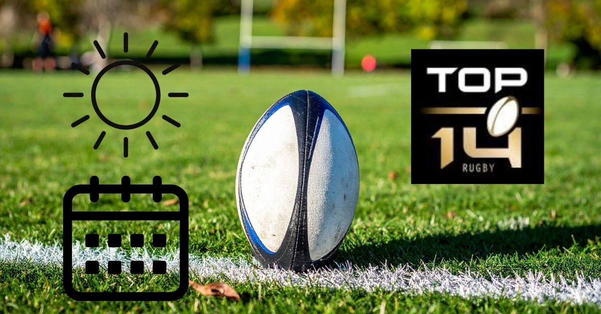 La saison 2026-2027 de Top 14 débutera le week-end du 5 au 6 septembre prochain. Crédit photo : Canva