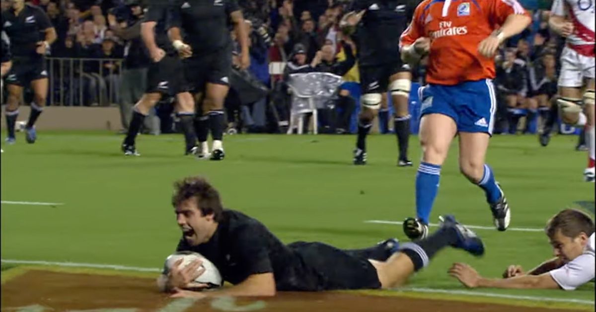 Conrad Smith, 94 sélections et auteur de 65 essais avec les All Blacks. Screenshot : Youtube - All Blacks