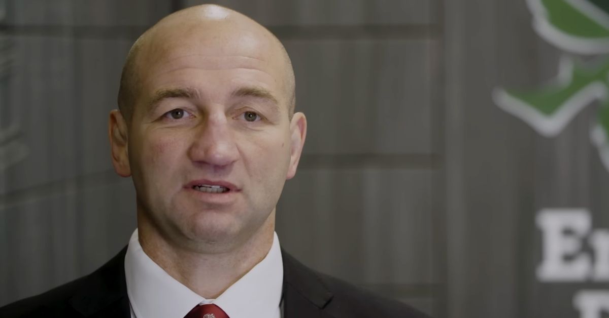 Steve Borthwick sur la sellette. Screenshot : Youtube - England Rugby