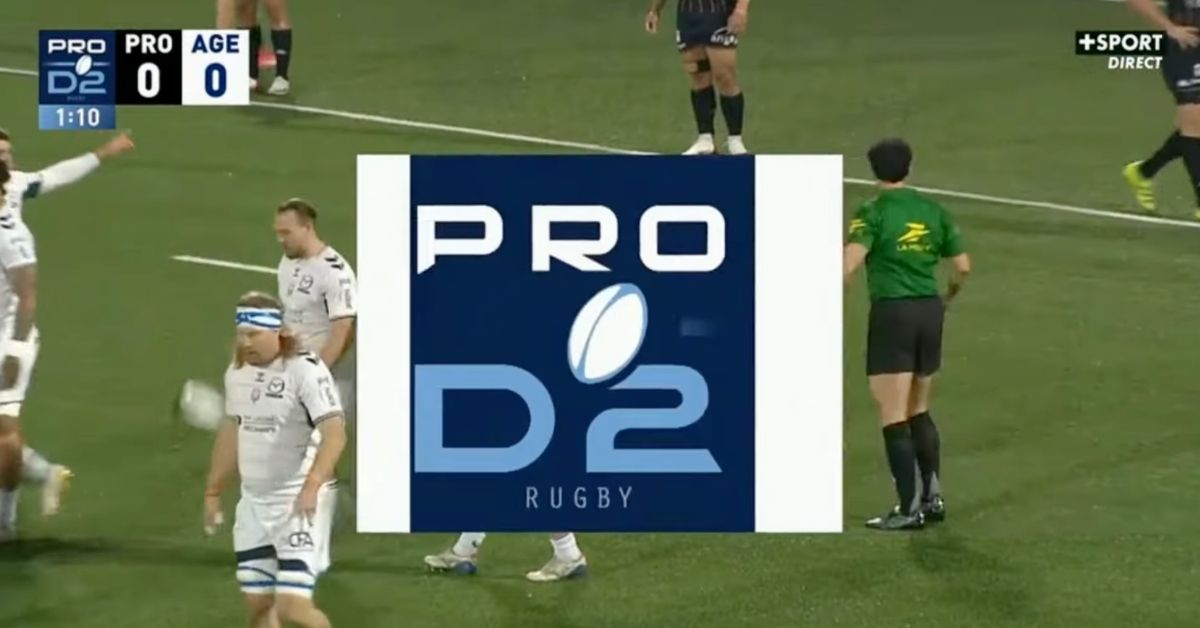 Un petit changement a lieu en Pro D2 concernant la programmation de la 1ère journée. Screeshot : Youtube - Pro D2 officiel 