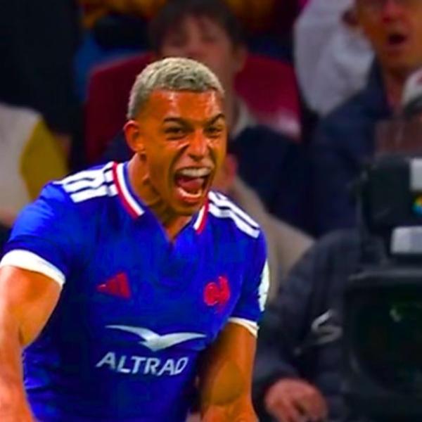 Deux essais pour sa première sélection avec le XV de France : Aaron Grandidier déjà un statut à part ?