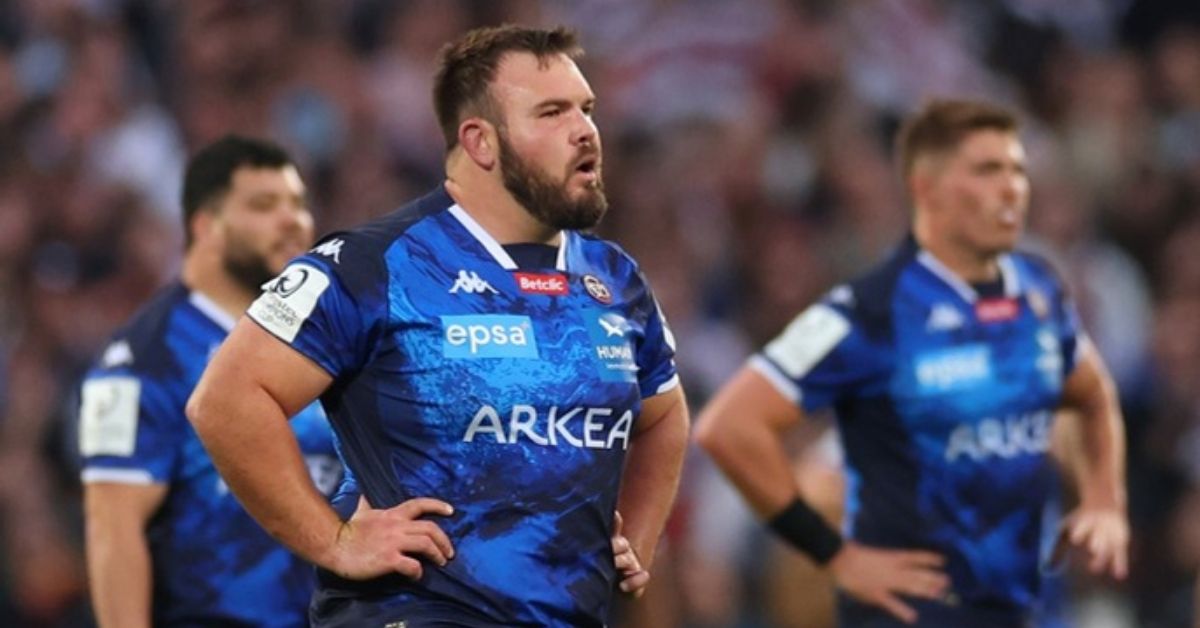Carlu Sadie sera Bordelais jusqu’en 2029 (et titulaire avec les Springboks samedi). ©INPHO/James Crombie (EPCR)