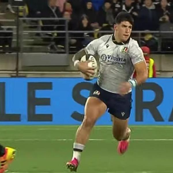 VIDEO. Le futur toulousain Tommaso Menoncello traverse les All Blacks comme du beurre et envoie un message au Top 14