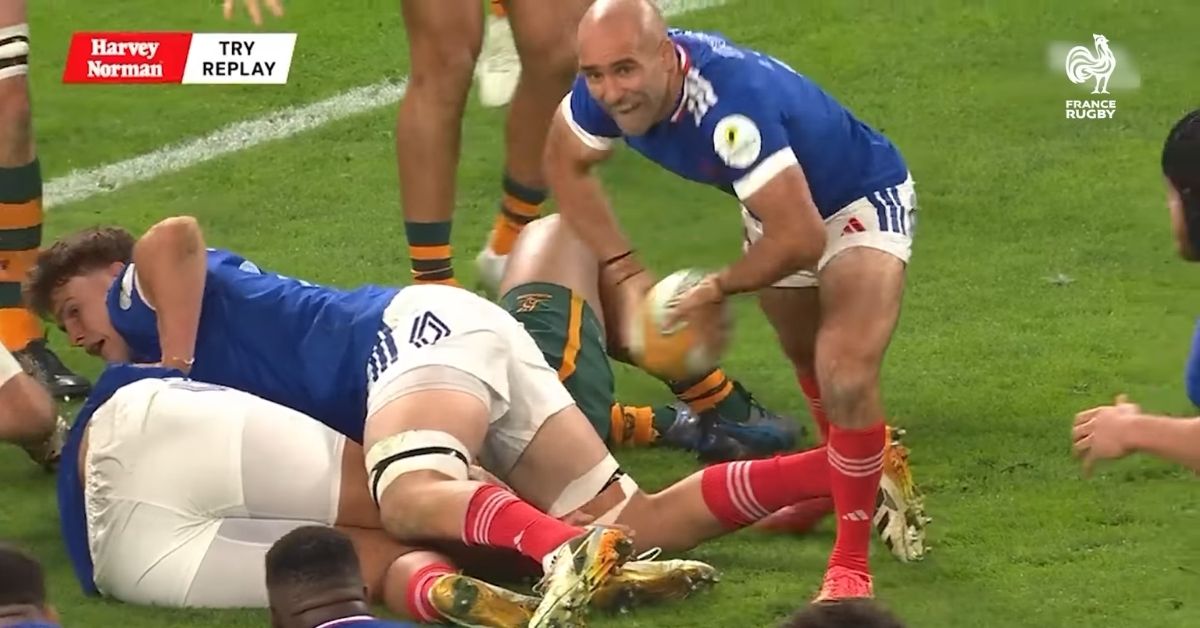Maxime Lucu serait de nouveau présenti pour être titulaire avec Ntamack mais sans Jalibert ni Oscar Jégou. Screenshot : Chaîne YouTube France Rugby
