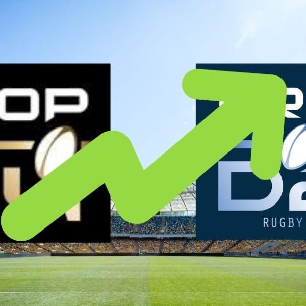 Audience et affluence : Top 14 et Pro D2 voient leur succès grimper en flèche
