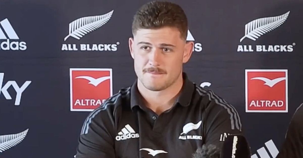 Dalton Papali’i ne fera pas ses débuts avec le CO avant 2027. Screenshot : All Blacks