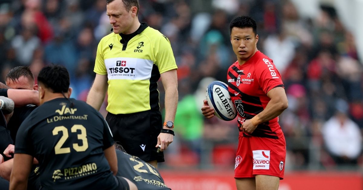 Après deux saisons au Stade Toulousain, Naoto Saito retrouvera quelques anciens coéquipiers avec le Japon face au XV de France.©INPHO/Billy Stickland (EPCR)