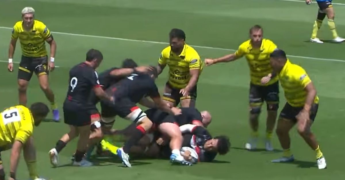Alors qu’il devait quitter le monde professionnel pour la saison 2026-2027, le Stade Montois pourrait finalement disputer la Pro D2 au détriment de Nissa Rugby. - (Canal+)
