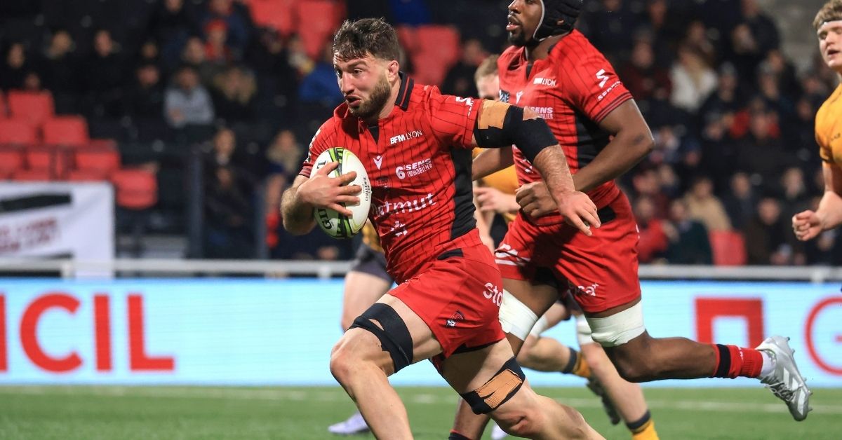 Beka Shvangiradze, le flanker du LOU qui a impressionné avec la Géorgie cet été. ©INPHO/Manuel Blondeau (EPCR)