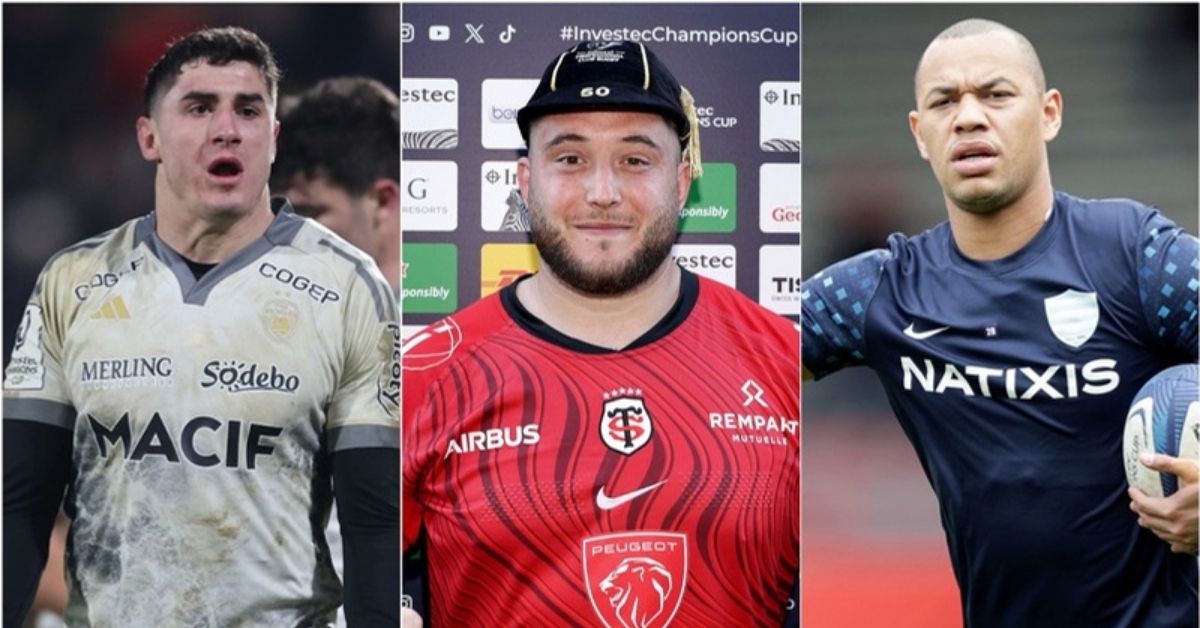Boudehent, Baille et Fickou peuvent-ils retrouver l’équipe de France pour le Mondial 2027 ? ©INPHO/Laszlo Geczo et INPHO/James Crombie (EPCR)