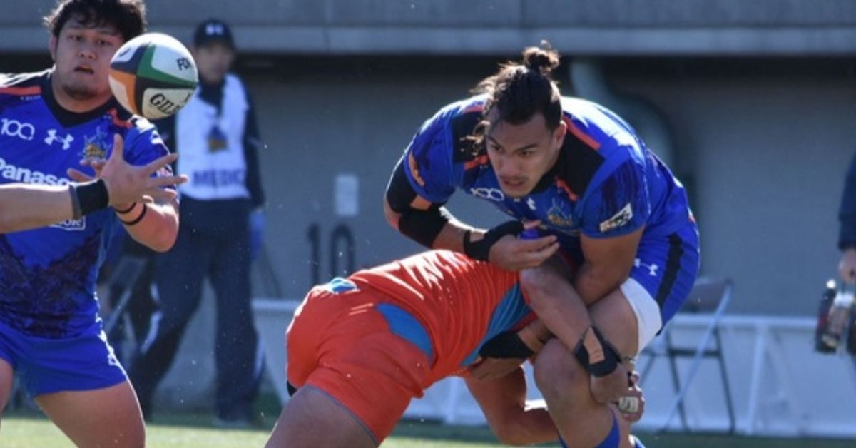 Ben Gunter l'avenir au poste de flanker chez les nippons. CC-BY-SA 江戸村のとくぞう