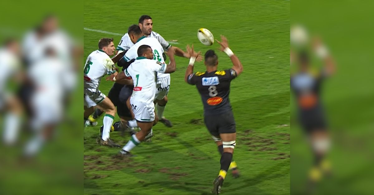 VIDÉO. Quand Rene Ranger se jouait de quatre défenseurs pour inscrire un essai venu d'ailleurs avec La Rochelle