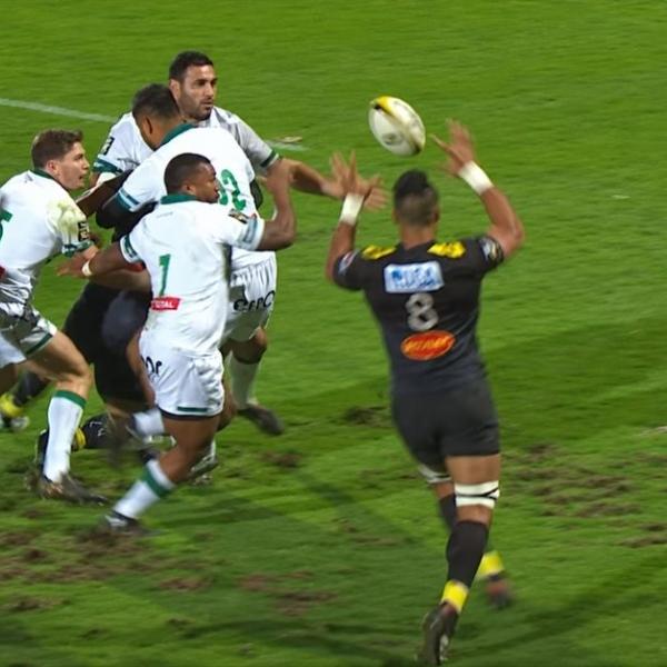 VIDÉO. Quand Rene Ranger se jouait de quatre défenseurs pour inscrire un essai venu d'ailleurs avec La Rochelle