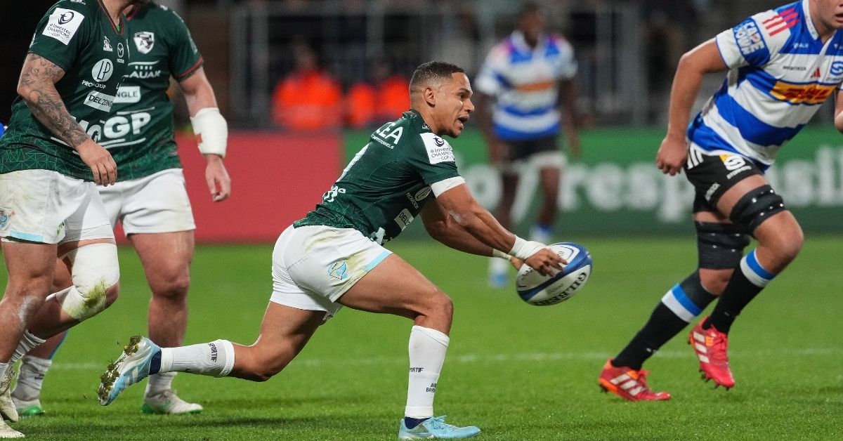 Alors que la pré-saison a déjà commencé à Bayonne, la direction du club doit s’atteler à trouver un nouveau demi de mêlée pour le Top 14 2026-2027. - ©INPHO/Dave Winter (EPCR)