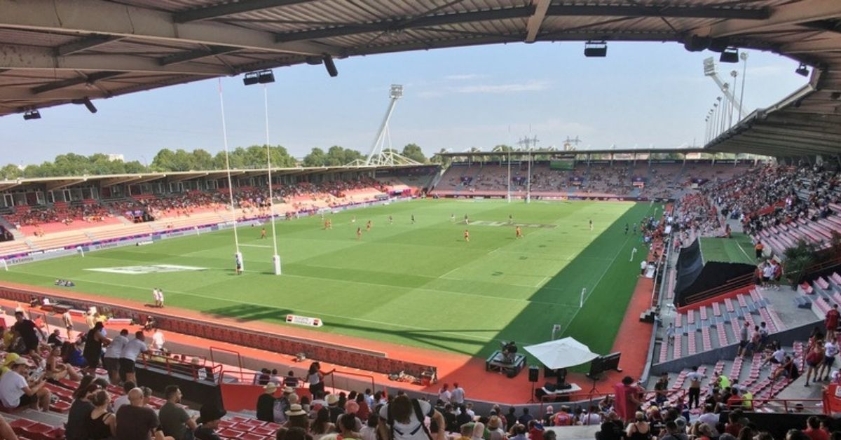 Le Stade Ernest-Wallon, propriété de la société du Stade Toulousain. CC BY-SA Frédéric Neupont (Wikipédia)