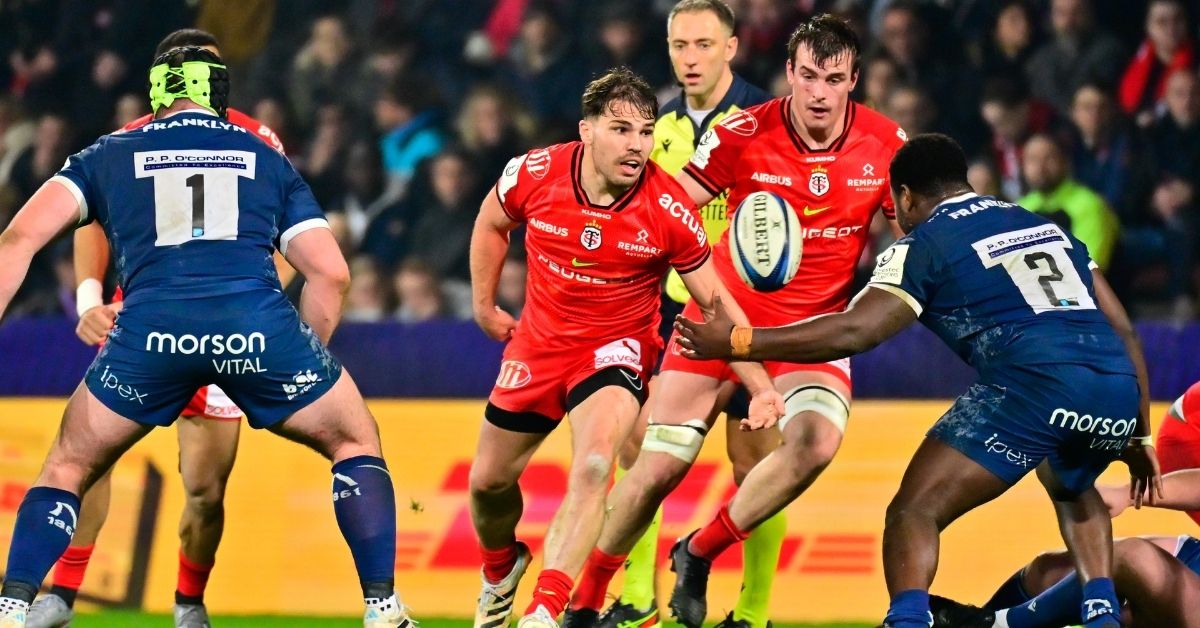 Toulouse figure parmi les équipes ayant utilisé le plus de joueurs dans l'élite française cette saison. ©INPHO/Federico Pestellini (EPCR)