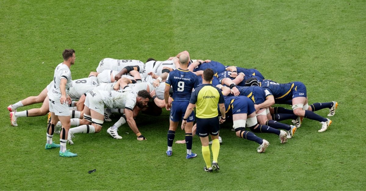 On parle souvent d’un rugby qui veut gagner du temps de jeu. Pourtant, la fréquence des mêlées change à peine. Les chiffres d’Opta remettent les idées en place. Credit ©INPHO/Laszlo Geczo
