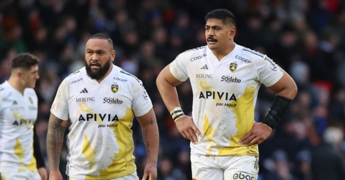 Et dire qu'Uini Atonio, avec son 1m97, parait presque petit à côté de Will Skelton. ©INPHO/James Crombie (EPCR)