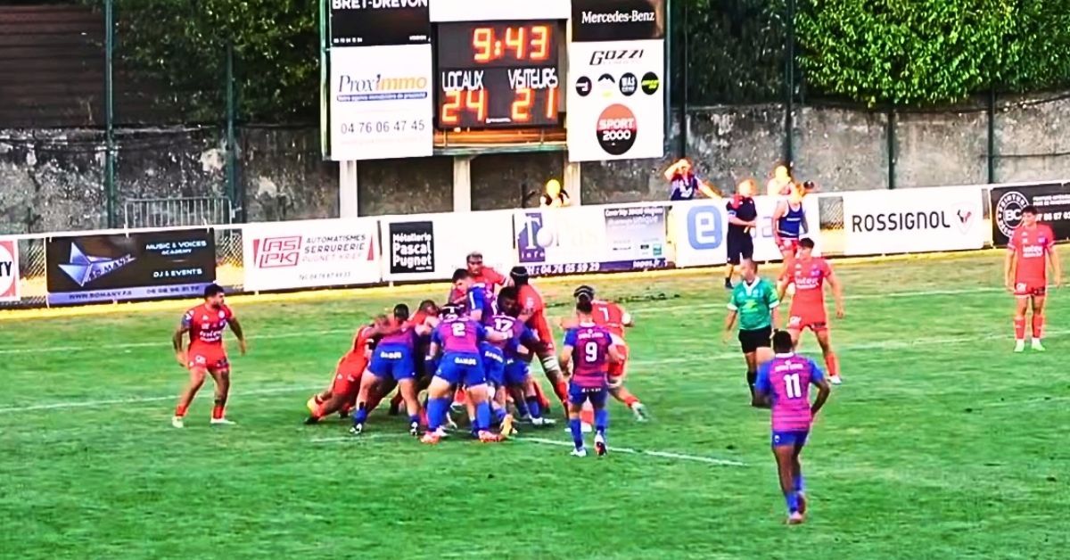 Brive sévèrement battu, Agen déjà en jambes, Grenoble efficace et Nissa Rugby imperméable. Le point complet sur les matchs amicaux de vendredi. Crédit : Twitch FCG