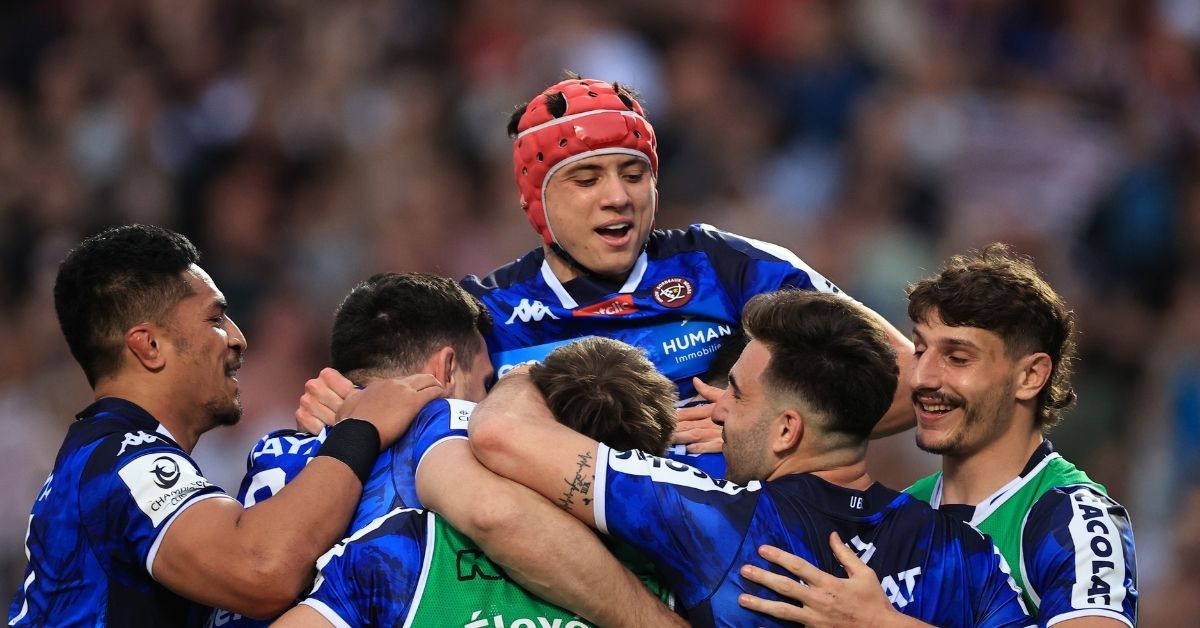 En pleine négociation avec l’Union Bordeaux-Bègles, Louis Bielle-Biarrey devrait prolonger. Quelles sont les différences avec le cas Thomas Ramos et son départ du Stade Toulousain ? - © INPHO/Billy Stickland (EPCR)
