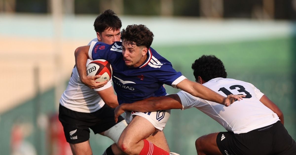 À chaque saison de Top 14, de nouvelles pépites viennent rendre notre championnat plus palpitant. Avant que l’exercice 2026-2027 ne démarre, voici cinq noms qui pourraient faire parler d’eux prochainement. - © Giorgi Arjevanidze / World Rugby
