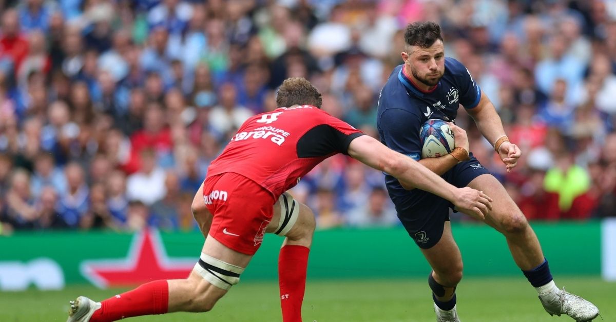 Proposé à plusieurs clubs pour l’après-Mondial 2027, Robbie Henshaw pourrait terminer sa carrière loin du Leinster. Le TOP 14 apparaît comme une piste crédible. ©INPHO/James Crombie