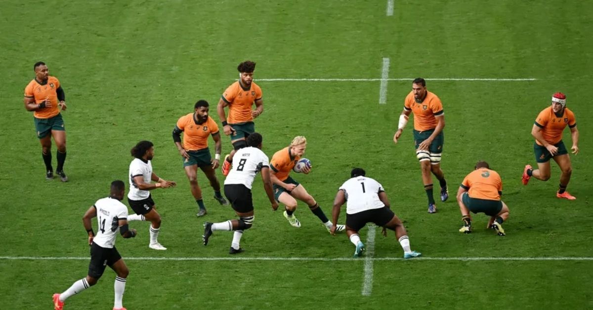 Samu Kerevi estime jouer l’un de ses meilleurs rugby au Japon. Pourtant, le puissant centre reste loin des Wallabies et ne comprend pas vraiment pourquoi. Photo de Pauline Ballet - World Rugby/