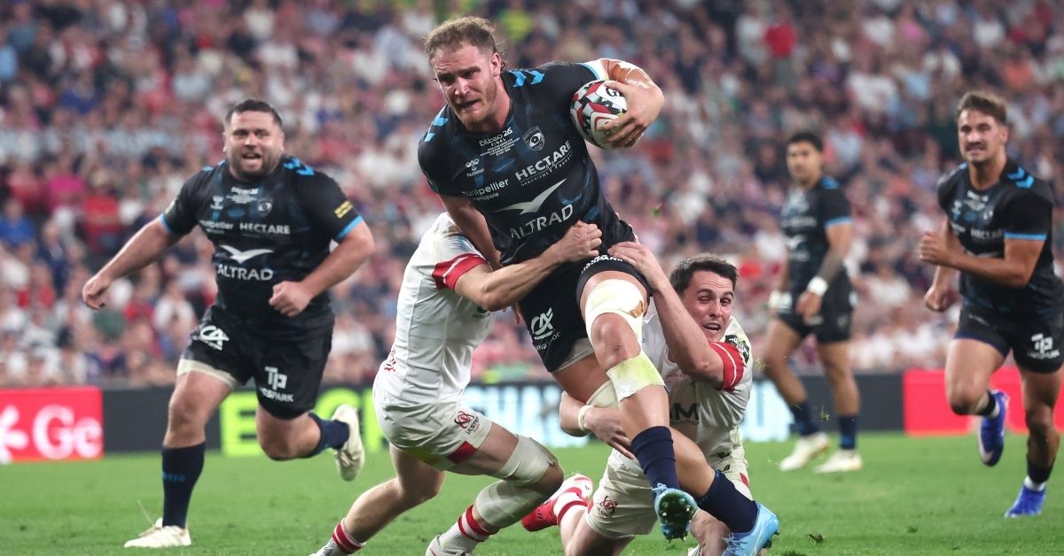 Après une saison 2025-2026 impressionnante, Lenni Nouchi espère être de retour de blessure pour les tests de novembre, avec le XV de France. - ©INPHO/James Crombie (EPCR)