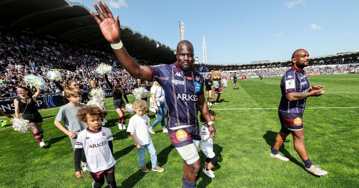 Mahamadou Diaby vient de jouer ses dernières minutes en Top 14. À 36 ans, l'ancien troisième ligne commence déjà une nouvelle carrière chez les Lionnes. ©INPHO/Billy Stickland