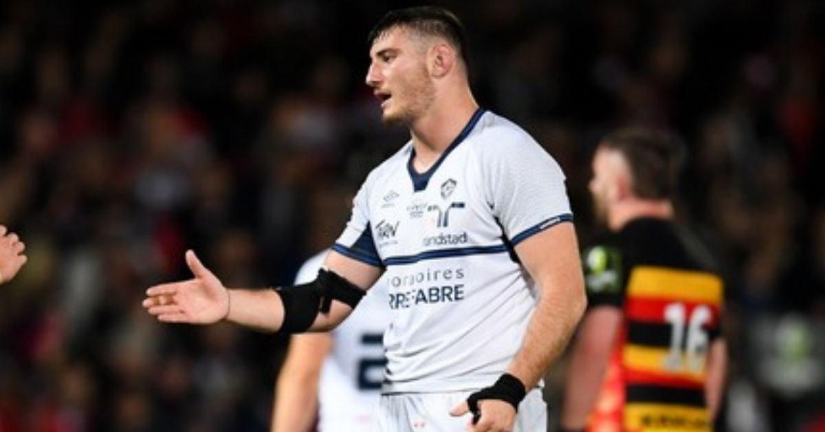Florent Vanverberghe ne doute pas de Castres pour cette saison malgré certains pronostics. ©INPHO/Andy Watts (EPCR)