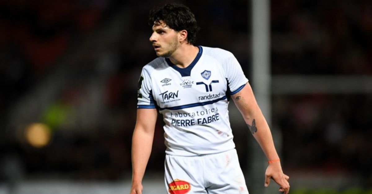 Joris Dupont lors de ses premières années professionnelles à Castres. ©INPHO/Andy Watts (EPCR)