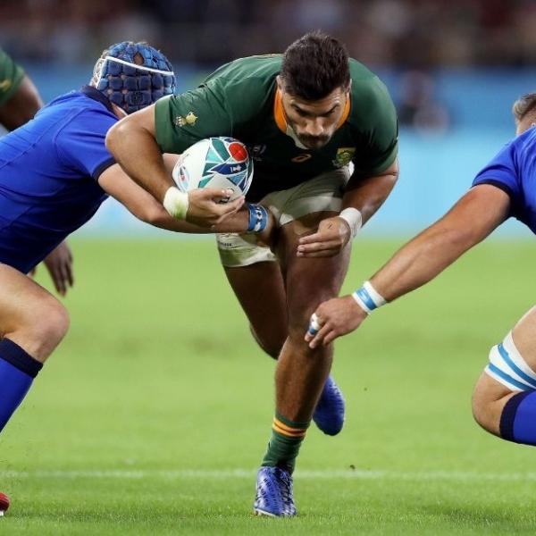 Rassie Erasmus démonte l’image du “bulldozer” Damian de Allende avant sa 100e sélection avec les Springboks