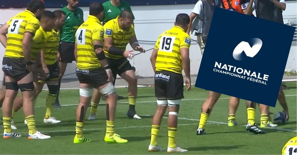 Mont-de-Marsan va évoluer en Nationale cette saison. ©FFR
