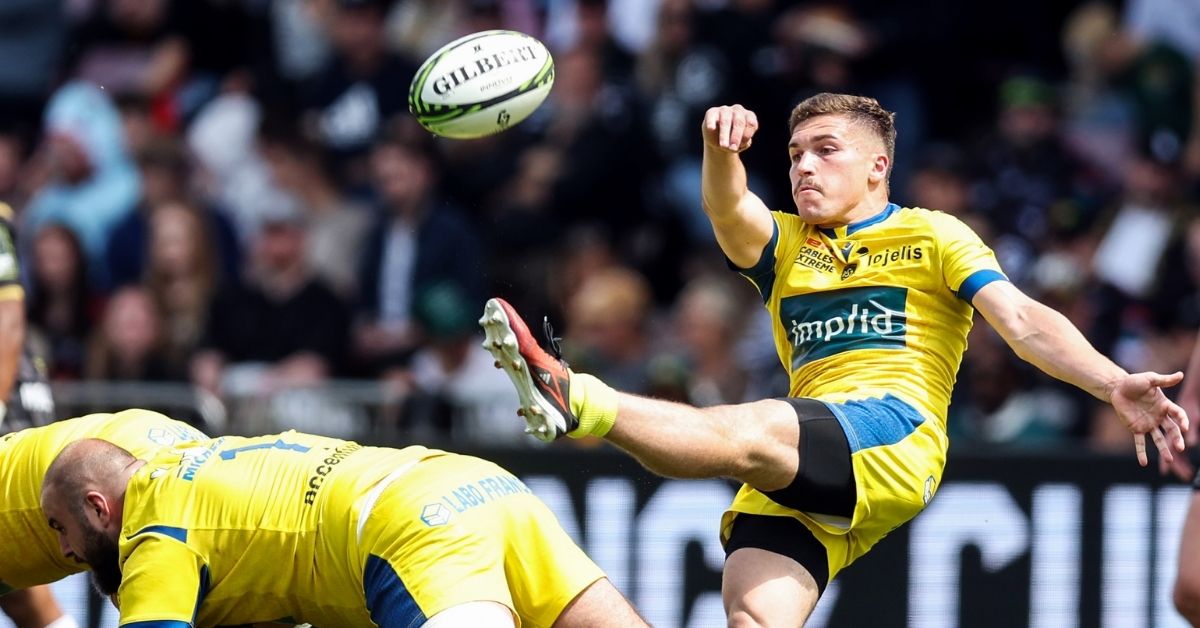 À 26-7, Clermont maîtrisait son premier match de préparation. Paris a profité des rotations, changé le rapport de force et arraché la victoire 31-29 sur le fil. ©INPHO/SteveHaagSports/Steve Haag
