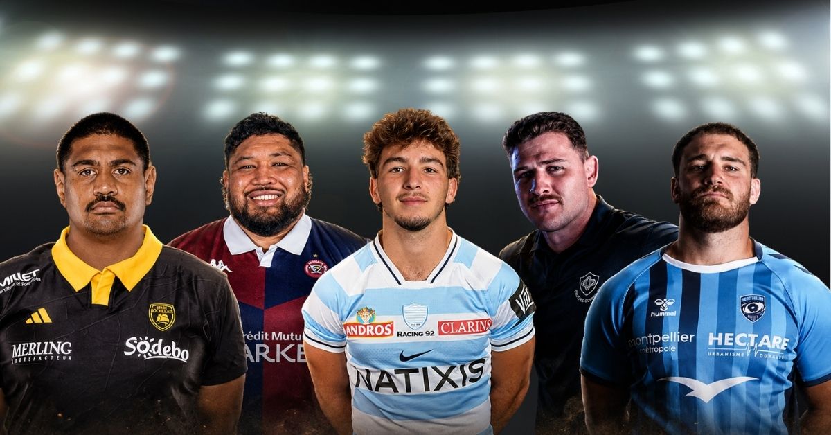 À moins de deux semaines de la reprise, le Top 14 possède déjà un XV de blessés très solide. Carbonneau, Papali’i et Skelton sont au premier rang. Crédit : LNR/Site officiels