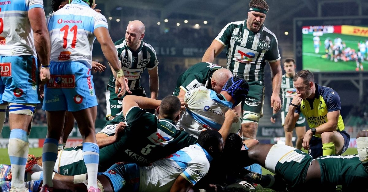 Youri Delhommel prolonge avec Pau jusqu'en 2029. ©INPHO/Ryan Byrne (EPCR)