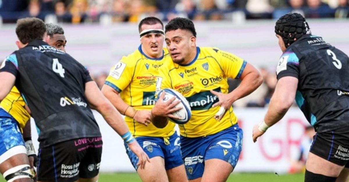 Selevasio Tolofua souffre d'une fracture du péroné et sera absent des terrains jusqu'en janvier. ©INPHO/Dave Winter (EPCR)
