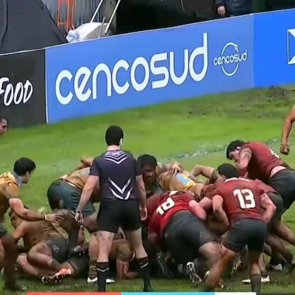 Trois cartons rouges et une grave blessure suspectée : Chile XV-Uruguay XV bascule dès la reprise de l’Americas Rugby Championship