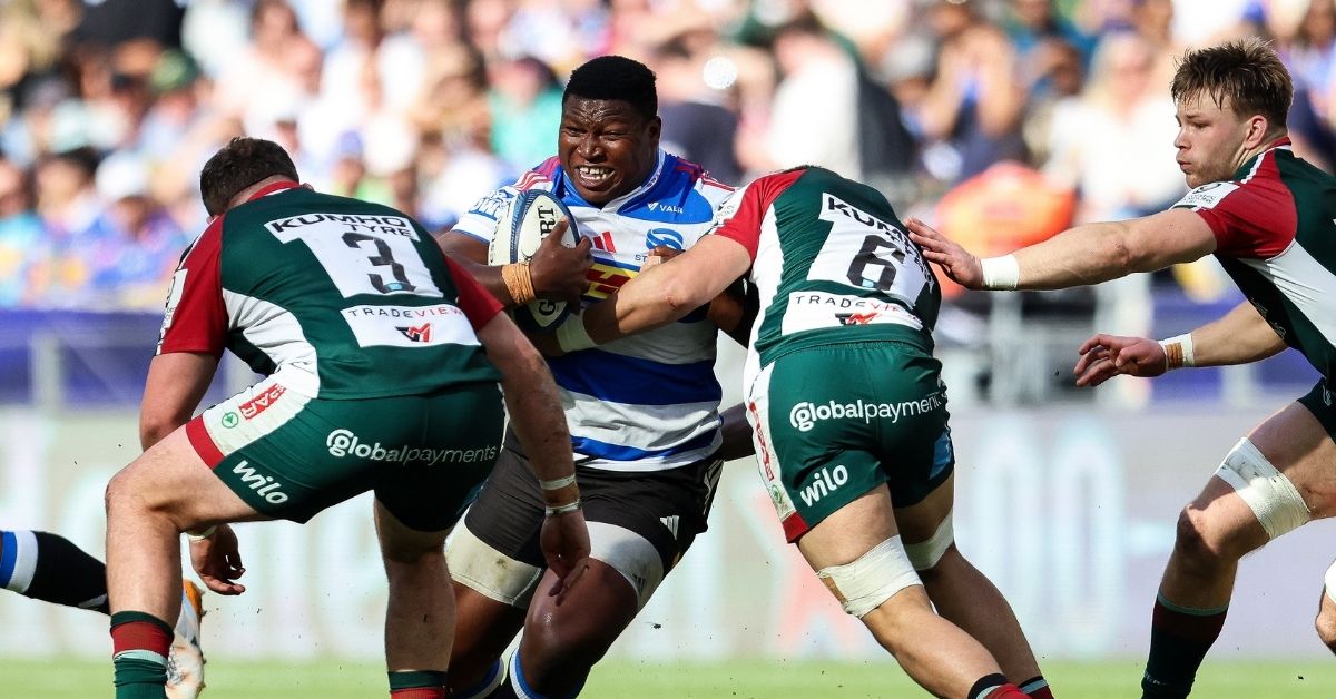 L’UBB regarde jusqu’en Afrique du Sud pour renforcer sa première ligne. Le pilier des Stormers Ntuthuko Mchunu serait ciblé pour l’été prochain à Bordeaux. ©INPHO/Steve Haag Sports/EJ Langner