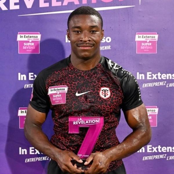 +11 kg, 8 essais et le titre de révélation du Super Sevens : Jérémy Némor, le "diamant brut" du Stade Toulousain, encensé par Sofiane Guitoune