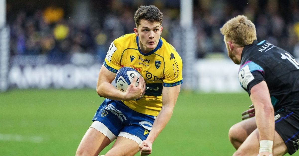 Axel Guillaud devrait prolonger à Clermont jusqu'en 2030. ©INPHO/Dave Winter (EPCR)