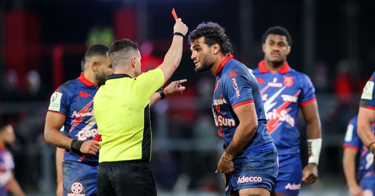 Un joueur exclu le week-end pourra désormais connaître sa sanction dès le lundi. La LNR change le tempo de la discipline en Top 14 et Pro D2. ©INPHO/Nick Elliott