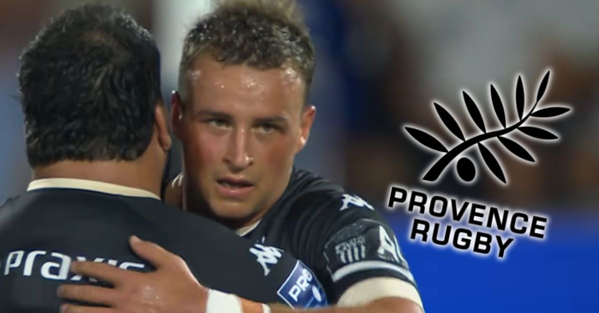 Provence Rugby et Manuel Vareiro ont pu compter sur les nouveaux arrivants pour l'emporter face à Colomiers.©Canal+