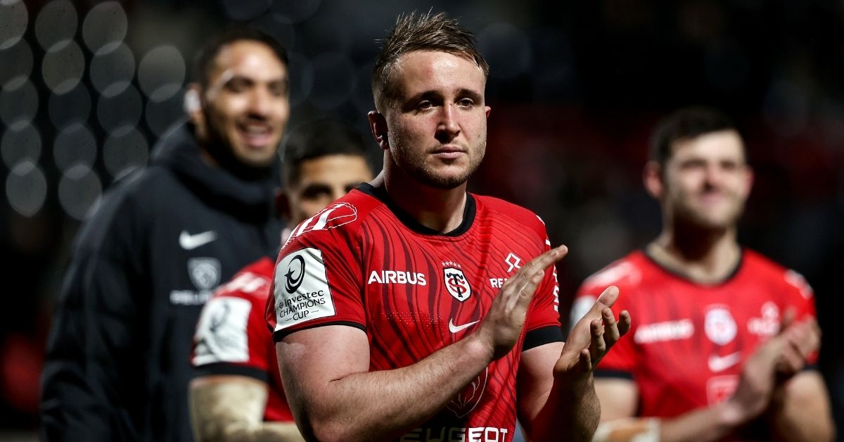 En fin de contrat en 2027, Anthony Jelonch est courtisé. Castres veut rapatrier son ancien troisième ligne et Toulouse entend bien conserver l’international. ©INPHO/Ben Brady