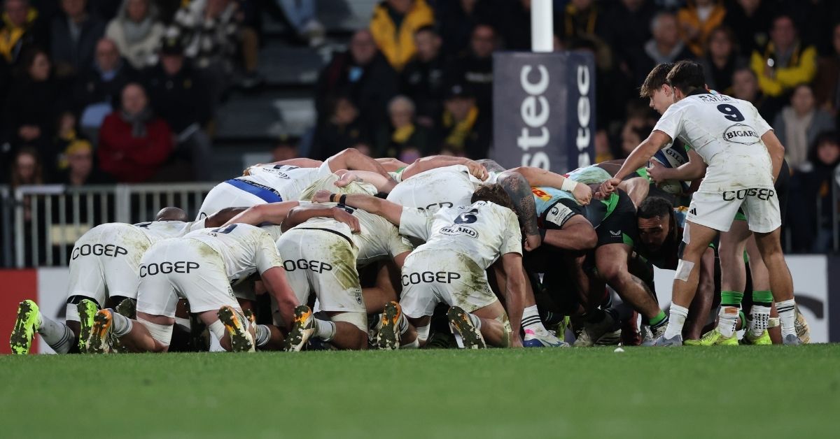 La Rochelle avait la mêlée la plus pénalisée du Top 14. Trois sanctions gagnées contre Toulouse donnent déjà un premier indice sur la méthode Atonio. Crédit ©INPHO/Billy Stickland