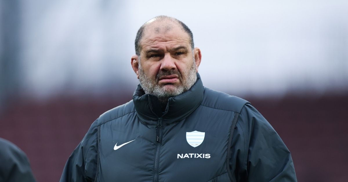 Patrice Collazo et le Racing 92 à l'épreuve d'un début de saison compliqué. ©INPHO/Tom Maher (EPCR)