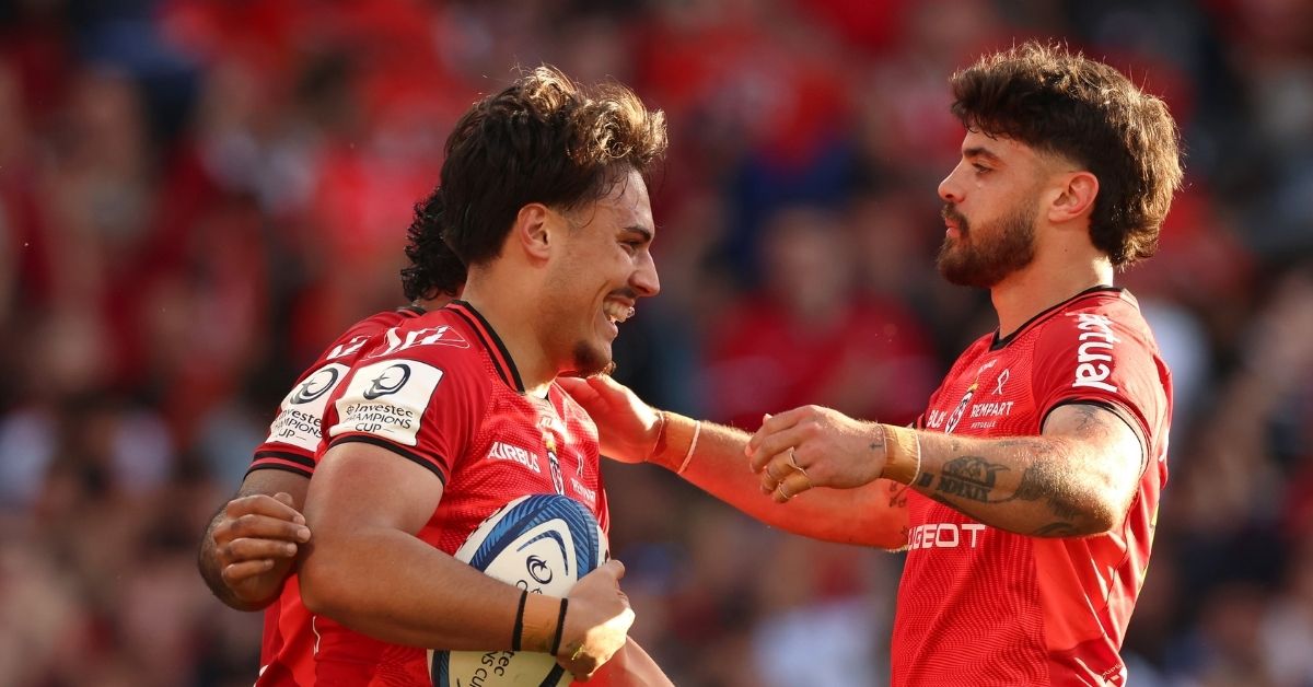 Ramos et Cros vont partir en 2027, mais Toulouse aperçoit déjà le chantier suivant : treize joueurs importants arrivent au terme de leur contrat en 2028. ©INPHO/Billy Stickland